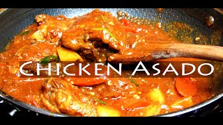 CHICKEN ASADO | AUTHENTIC CHICKEN ASADO | FILIPINO DISH