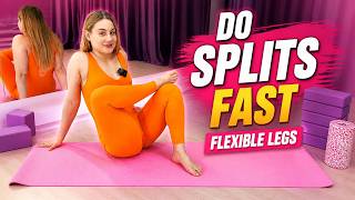 Yoga Stretching for Splits | Leg Flexibility Routine to Get Deeper Splits Fast