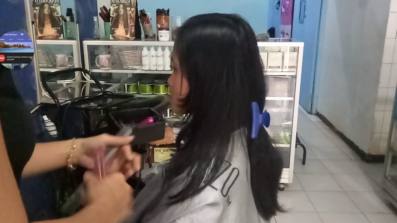 Potong rambut  sasak pinggir anak  remaja  YouTube