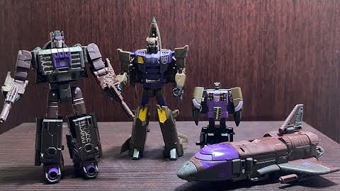 Transformers age of the primes Blast off review. G1 & combiner wars combaticon figure comparison