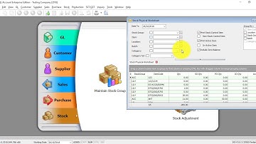 SQL Accounting Software Tutorial 043 Stock Adjustment