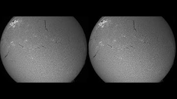 Sun - atmospheric turbulence stabilised and frame stacked