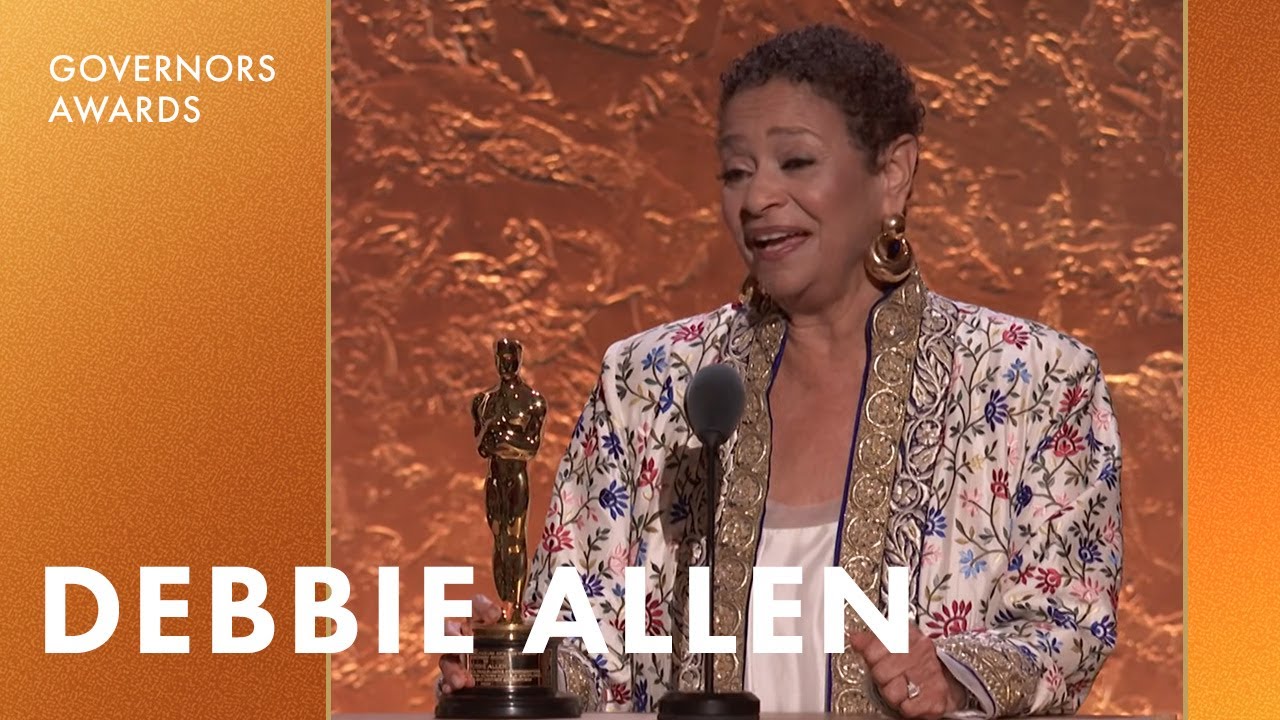 Debbie Allen Receives an Honorary Oscar Award | The 16th Governors Awards  Presented By @ROLEX \u200b, image size:1280x720