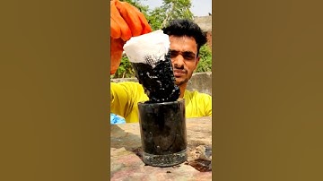 SULFURIC ACID VS TISSU PAPER EXPERIMENT #shorts #trashhunter