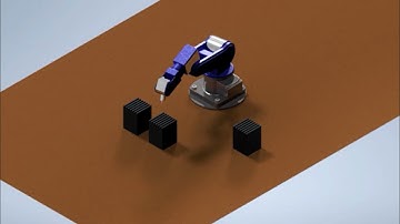 Mô phỏng cánh tay ROBOT trên INVENTOR