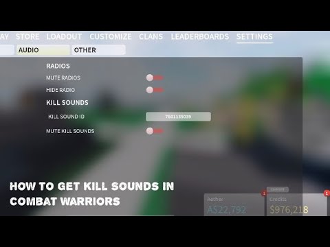 Top 5 BEST Kill Sound IDs in Combat Warriors (Roblox) 