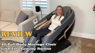 SL Track Zero Gravity Massage Chair Recliner with 12 Modes Review - Artist Hand Massage Chair