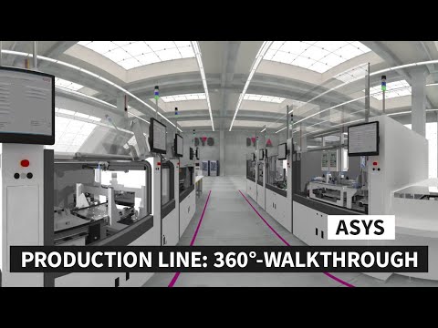 ASYS - Production Line: 360°-Walkthrough