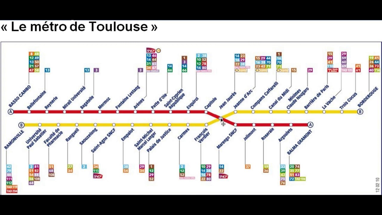 MHM CM1 Plan métro Toulouse - YouTube