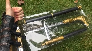 Honest Review: Assassin's Creed Syndicate Cane Sword Replica (Full Unboxing and Demo)