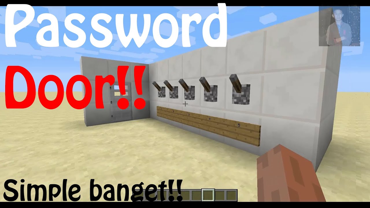 Tutorial Membuat Password Door Paling Simple MINECRAFT YouTube
