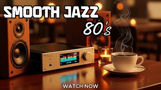 80's Smooth Jazz Saxophone Music - Cool Cafe Atmosphere • Soothing & Relaxing Saxophone Instrumental