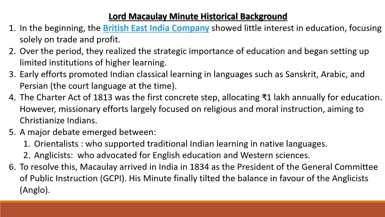 Macaulay Minutes 1835