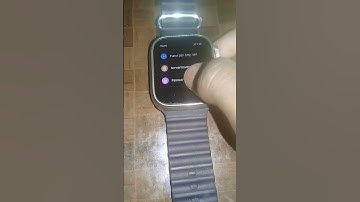 How to set password in T800 ultra smart watch #trending