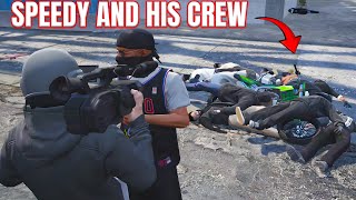Peanut With The Hood News Taunts Speedy After Getting Wiped By Manor | NoPixel 4.0