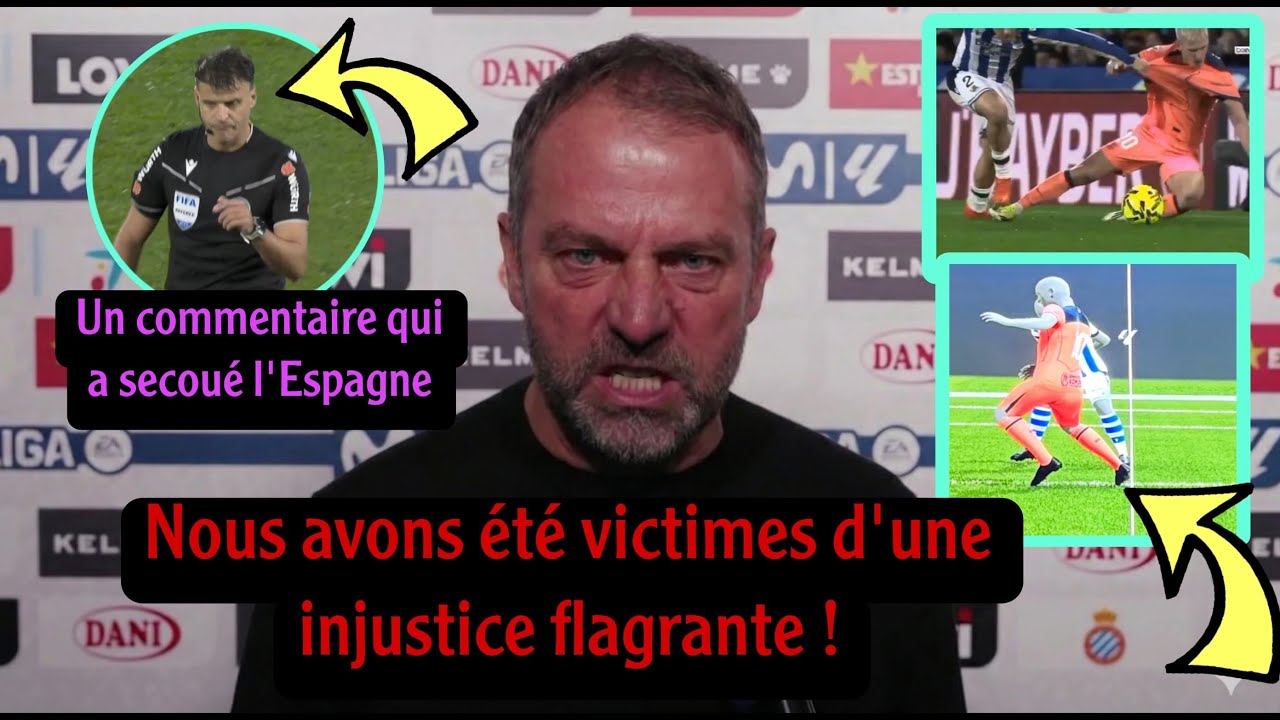Qu'a déclaré Hansi Flick après la défaite de Barcelone face à la Real Sociedad et les décisions de l