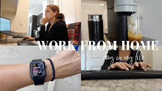 WFH VLOG: realistic day working an 8-5 in corporate