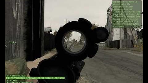 ArmA2 Demo Gameplay video :part 1