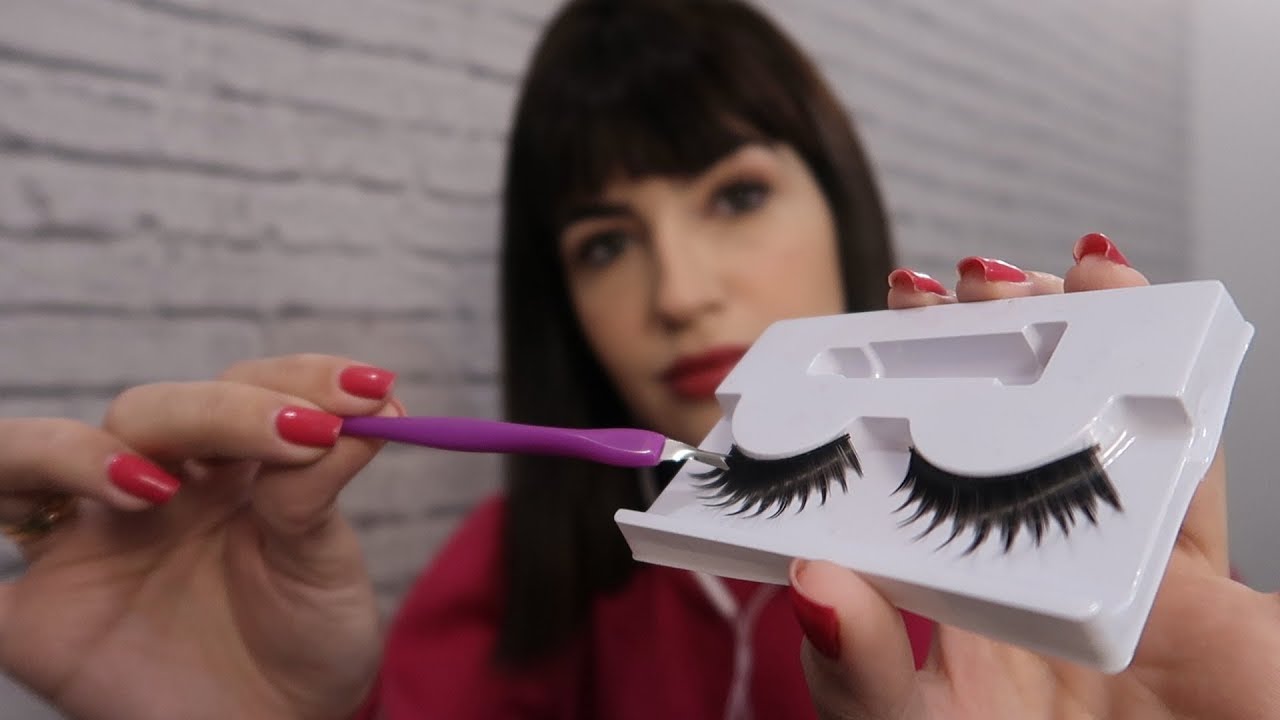 ASMR - ALONGAMENTO DE CÍLIOS!