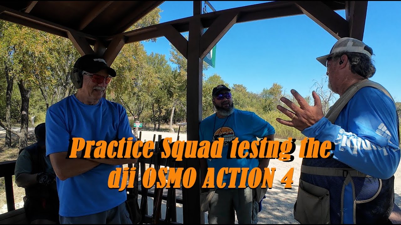 You Won't Believe How Easy it is to Record your Sporting Clays Practice Sessions with a DJI Osmo 4