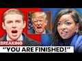Jasmine Crockett EXPOSES Melania—Barron Trump CALLS THE COPS in Fury!