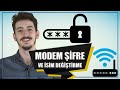 Modem Wifi İsim ve Şifre Değiştirme