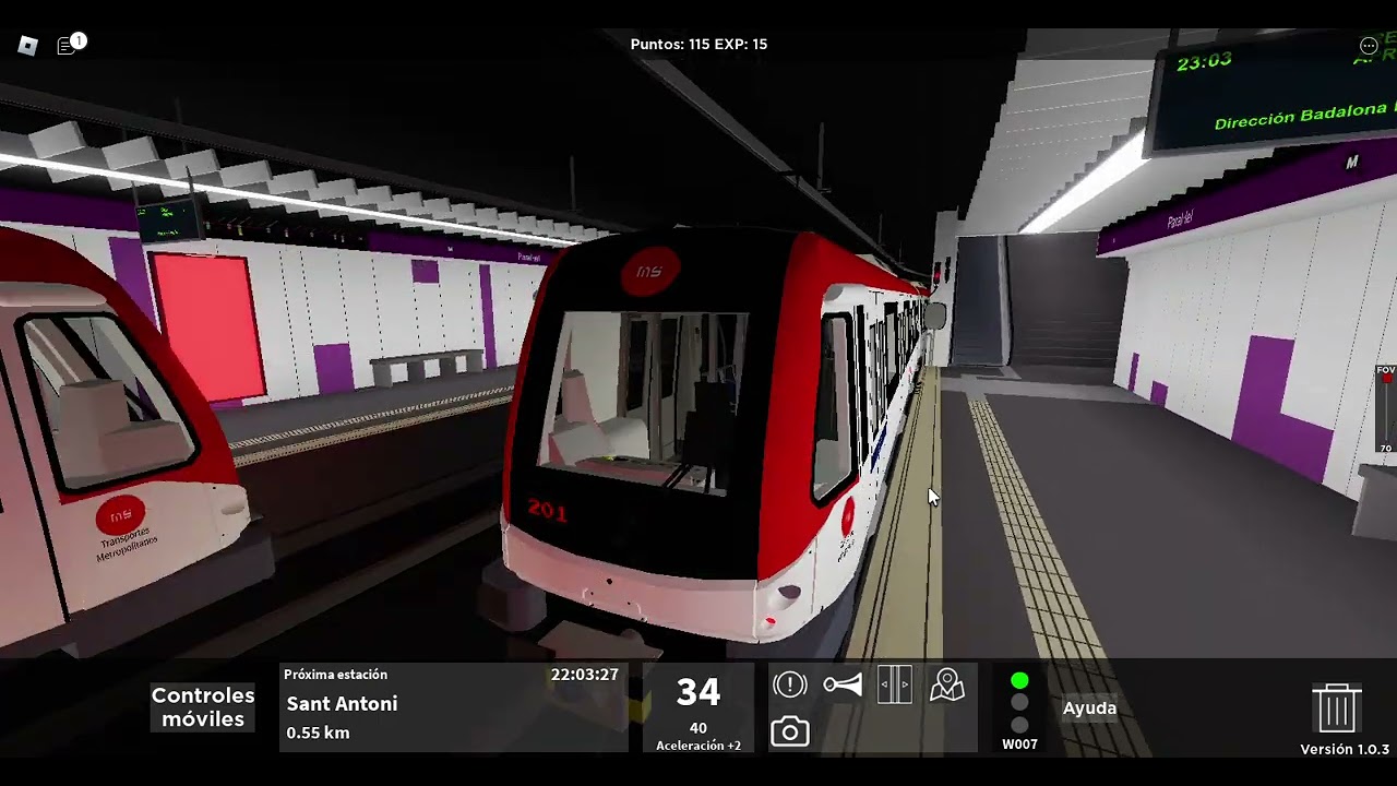 Roblox metro de barcelona