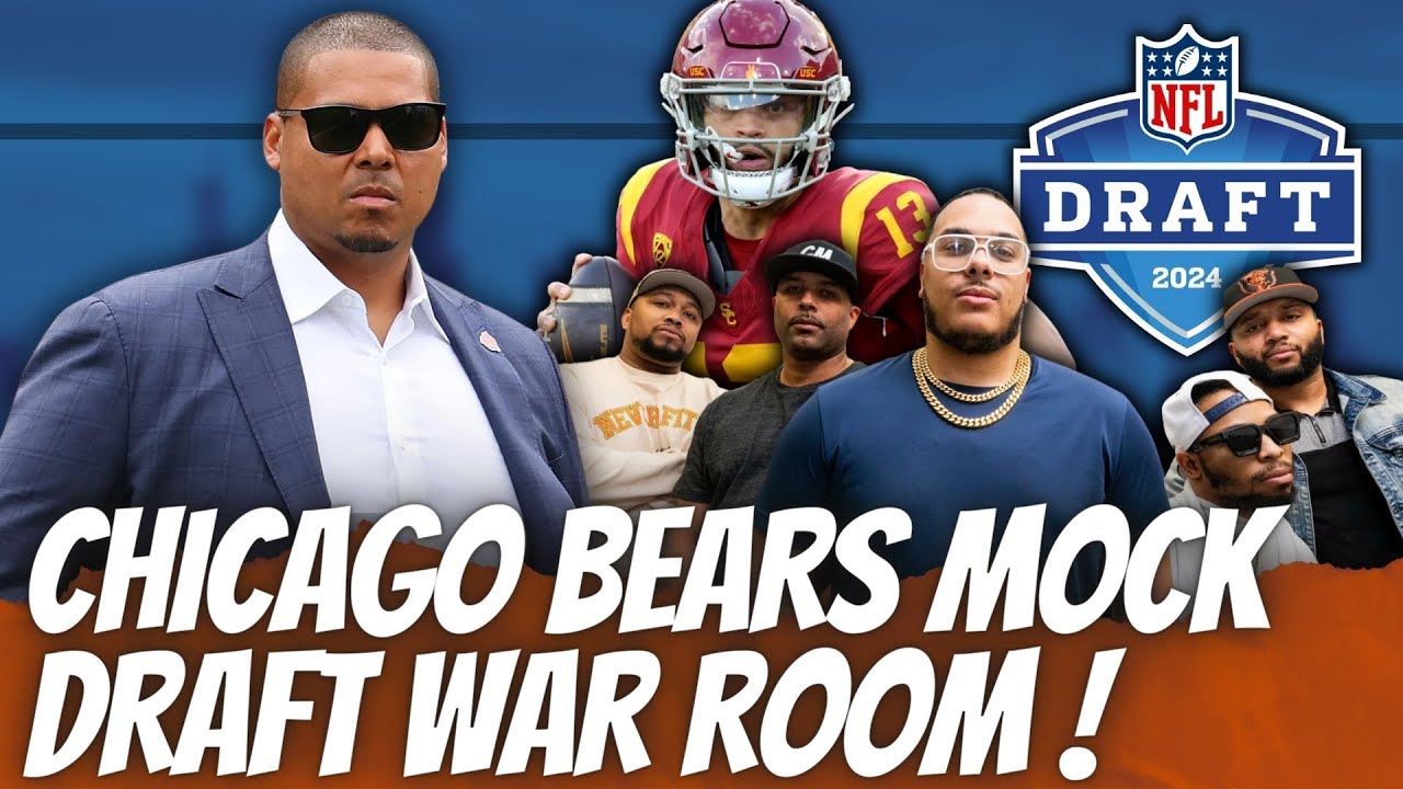 The Ultimate Chicago Bears Mock Draft War Room YouTube