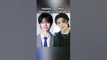 Boys Planet Season 2 Members Look Alike Kpop Idols Number1official Kpop Youtube Shorts 