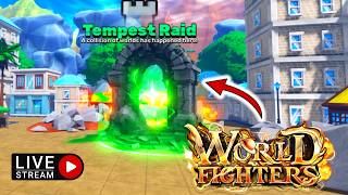 🔴LIVE |👑World Fighter👑| Có Ai Đi Được Raid Zone 6 - 25 Wave Chưa??? #roblox #worldfighter