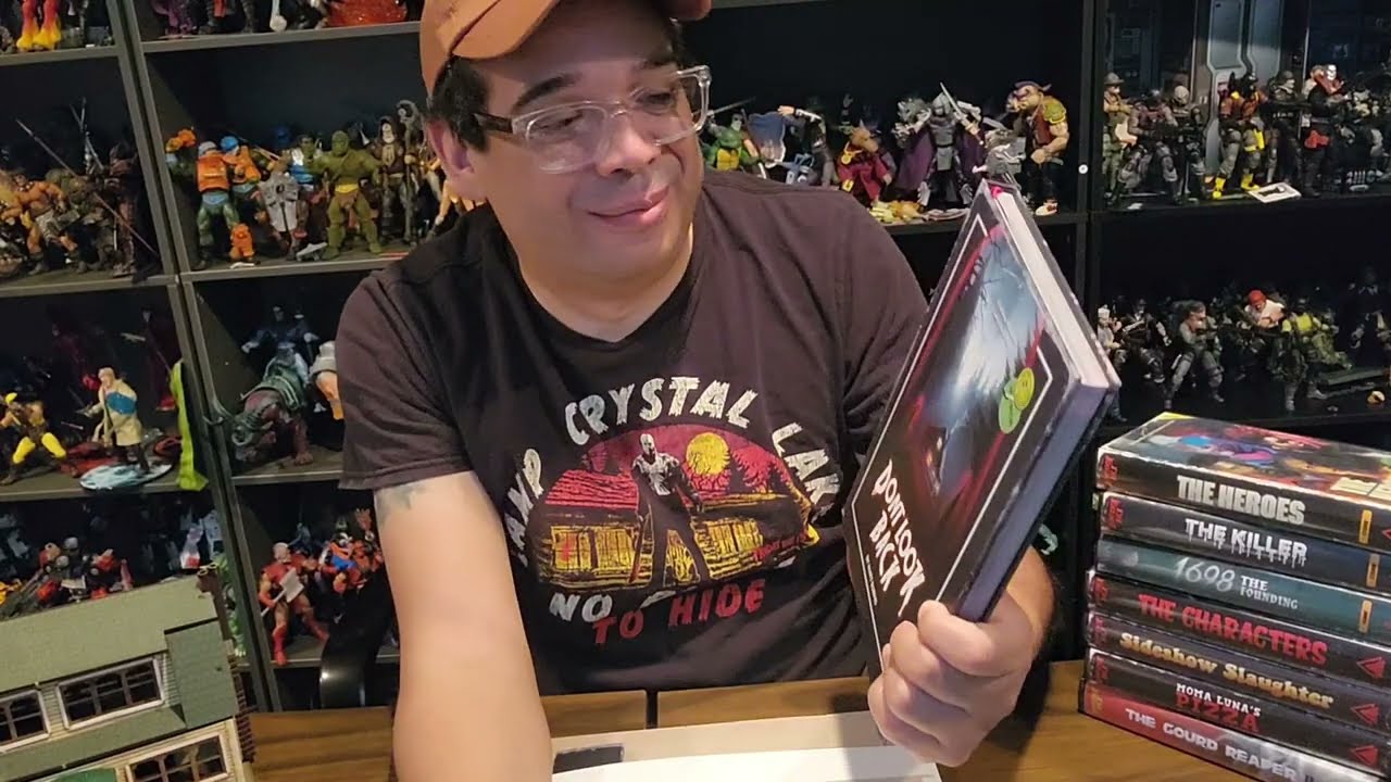 Don't Look Back 2nd edition bundle miniature game unboxing. Thefrenchspy81 adult collector 