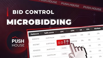 What is Micro Bidding in Push.House and How to Use It?