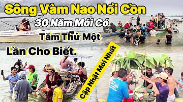 Hàng ngàn người bất chấp Tràn Xuống Sông Vàm Nao Tắm Cồn Thử Một Lần Cho Biết