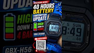 GBX-H5600 Positive MIP LCD | 40HR Battery Consumption Update