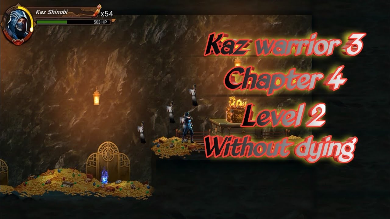 Ninja warrior 3 level 2 chapter 4 kaz warrior 3 - shinobi legend without dying
