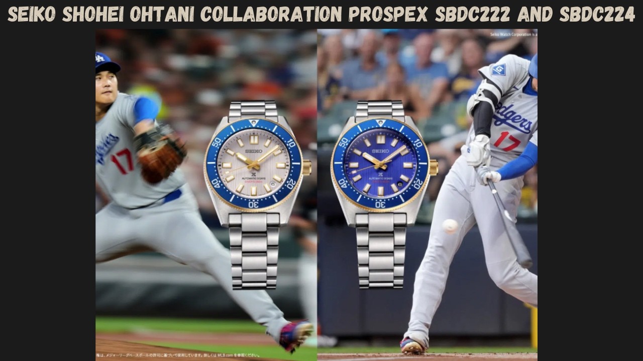 Seiko's latest Shohei Ohtani collaboration, the Prospex Diver's