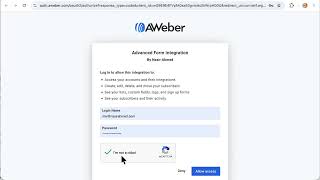 Smart Forms to AWeber Integration Tutorial | AFI