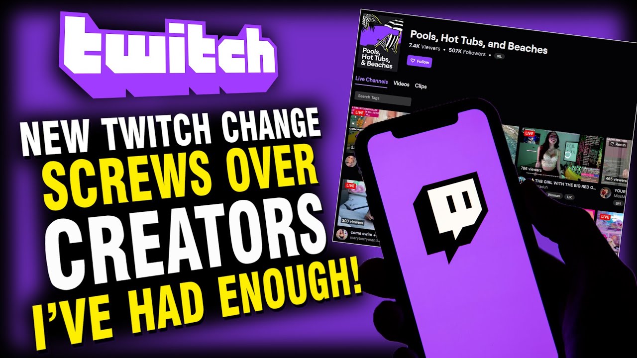 Twitch Has A Pathetic Excuse of a Streaming Platform YouTube