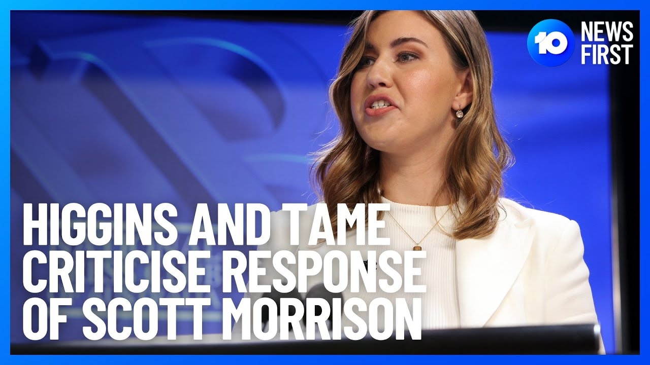Brittany Higgins And Grace Tame Criticise Scott Morrison At National Press Club | 10 News First
