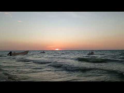 Puesta De Sol Playa San Lorenzo Campeche