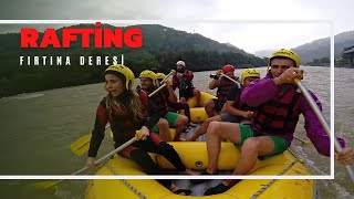FIRTINA DERESİNDE RAFTİNG | Sel suyunda rafting yaptık | Turkey Travel