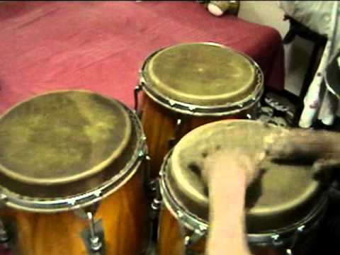 Rolando Salgado Congas Hard Marcha Anga Style