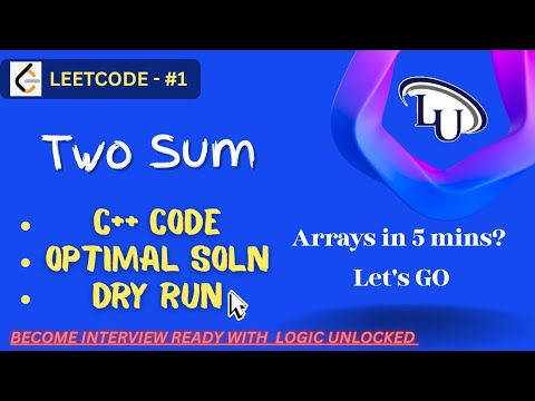 Two Sum LeetCode | Optimal C++ DSA Solution Explained 🔓#1Two Sum Problem – Easy But Tricky? |
