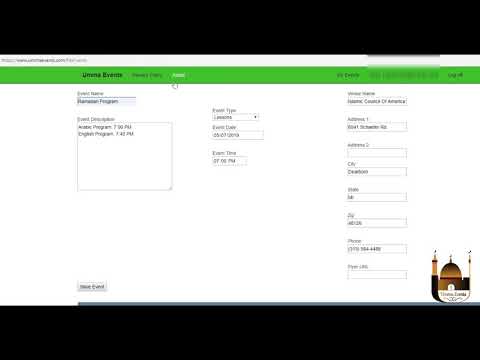 How To Add An Event