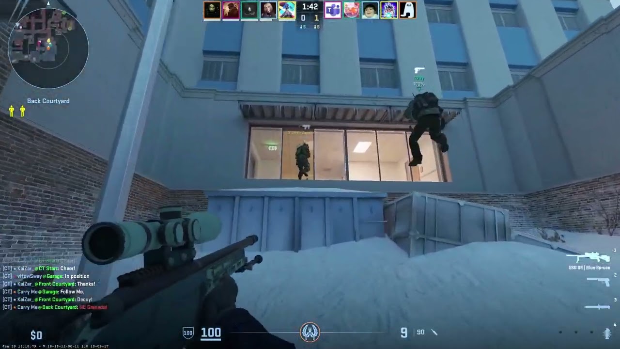 Cs GO  Insane lucky  2 head shot collateral  