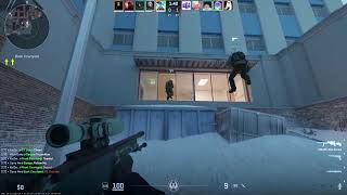 Cs GO  Insane lucky  2 head shot collateral  #csgo #csgoclips #csgo