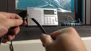 sangean ats-606 接地 grounding