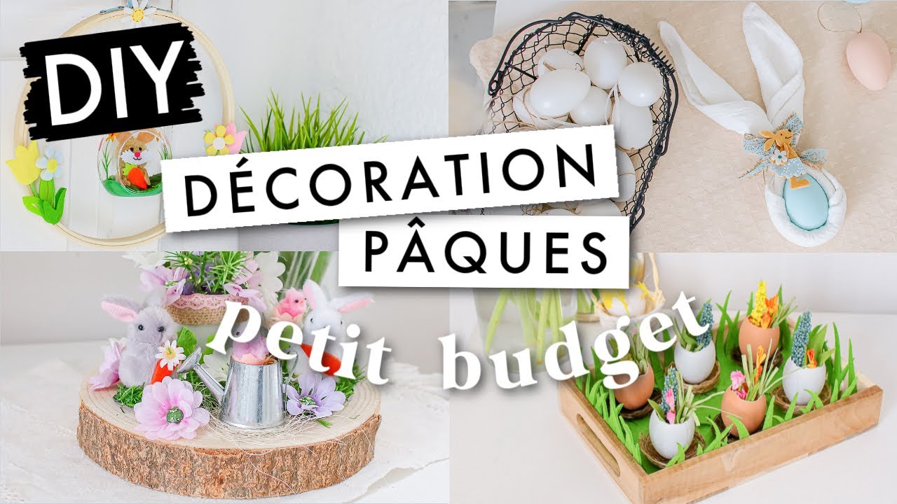 5 DIY & ASTUCES : DÉCORATION DE PÂQUES 