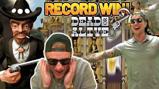 RECORD WIN!!! DEAD OR ALIVE BIG WIN - €18 BLITZ BONUS ON CASINO SLOT FROM NETENT screenshot 3