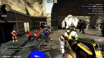 CSGO ZOMBIE ESCAPE ze_military_escape_p4 On GFL